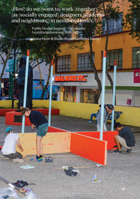 (How) do we by Jesko Fezer, Studio Experimentelles Design, Jesko Fezer, Claudia Banz, 9783956796043
