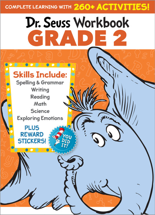 Dr. Seuss Workbook: Grade 2 by Dr. Seuss, 9780525572220