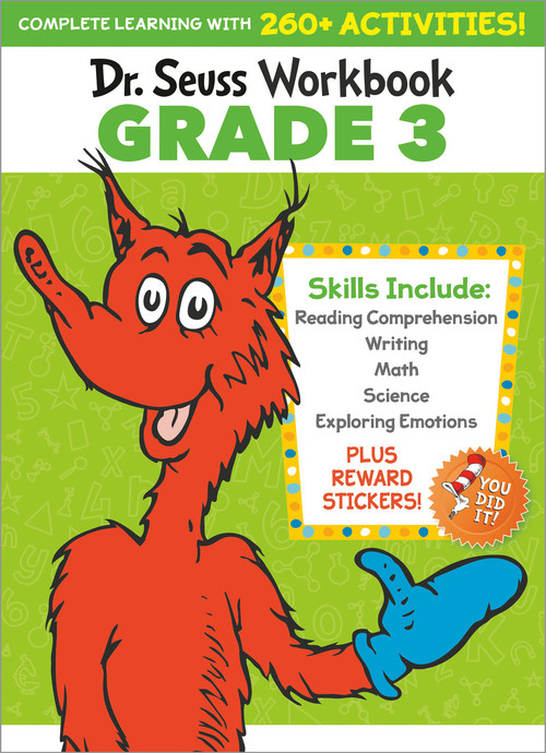 Dr. Seuss Workbook: Grade 3 (A Complete Learning Workbook with 300+ Activities) by Dr. Seuss, 9780525572237