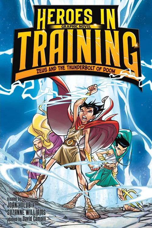 Zeus and the Thunderbolt of Doom Graphic Novel - 9781534481152 by Joan Holub, Suzanne Williams, David Campiti, Glass House Graphics, 9781534481152
