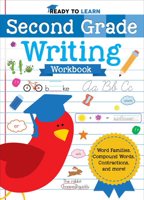 Ready to Learn: Second Grade Writing Workbook (Word Families, Compound Words, Contractions, and More!) by Editors of Silver Dolphin Books, 9781645179061