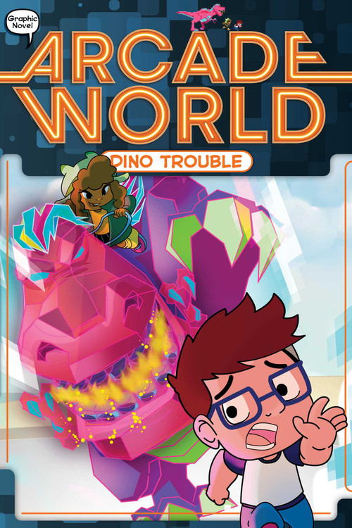 Dino Trouble by Nate Bitt, Glass House Graphics, 9781665904643