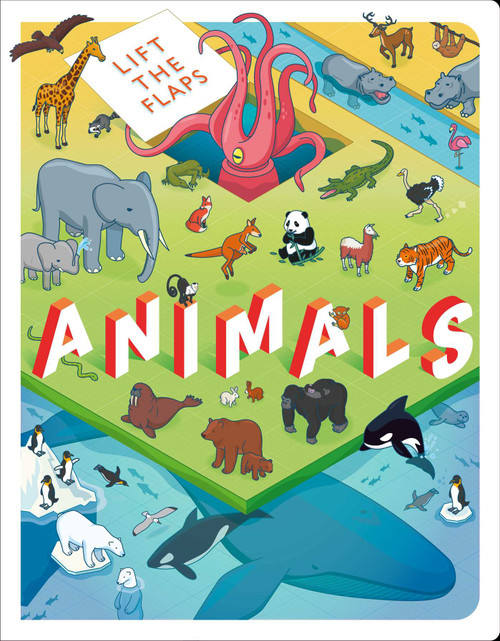 Lift the Flaps: Animals (Lift-the-Flap Book) by IglooBooks, 9781801087599