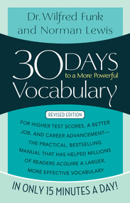 30 Days to a More Powerful Vocabulary - 9781982194710 by Norman Lewis, Wilfred Funk, 9781982194710