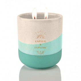 Unplug Scented Candle (11 oz.) by Insight Editions, 9781682986868