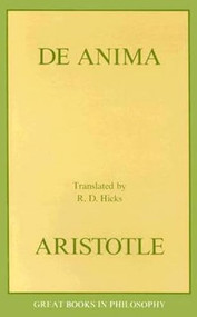 De Anima by Aristotle, Robert D. Hicks, 9780879756109