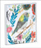 teNeues - Notecard Set: Thank You Birds, Blank Inside, 10 Full Color Notecards with 10 Envelopes, Clear Box, Floral Illustration, Blue Foil Accent by teNeues, 9781623257033