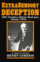 Extrasensory Deception by Henry Gordon, 9780879754075