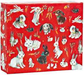 teNeues - QuickNotes: Honey Bunnies, Notecards with Box, Blank Inside, 20 Full Color Notecards with 20 Envelopes, Gift Box, Magnetic Enclosure, 4 of.. by teNeues, 9781623258450