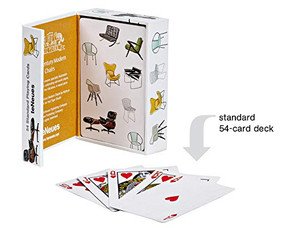 teNeues - Playing Cards: Mid-Century Modern Chairs, 54 Cards, Embossed Full Color, Magnet Closure Box by teNeues, 9781623258504