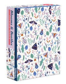 teNeues - Puzzle: Blooms & Beetles, 500-Piece Puzzle, Full Color Artwork, Compact Box, 14 x 19 in (500-Piece Puzzle in a compact 2-piece box), 9781623258689