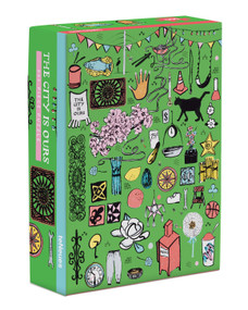 teNeues - Puzzle: City is Ours, 500 Piece Puzzle, Full Color Artwork, Expertly Printed, Compact Box, 14 x 19" Puzzle, Fine Detailed Illustration, Color block Style (500-Piece Puzzle in a compact 2-piece box), 9781623258696