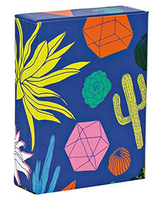 teNeues - Playing Cards: Cactus Party, 54 Cards, Embossed Full Color, Eighties Aesthetic, Colorful Geometric Style, Magnet Enclosure Box by teNeues, 9781623258528