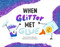 When Glitter Met Glue by Karen Kilpatrick, German Blanco, 9781250817600