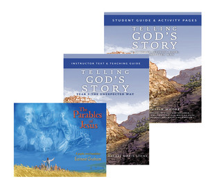 Telling God's Story Year 3 Bundle (Includes Instructor Text, Student Guide, and Parables graphic novel) by Earnest Graham, Rachel Marie Stone, 9781952469237