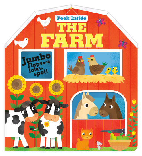 Peek Inside: The Farm by Becky Davies, Fhiona Galloway, 9780593430569