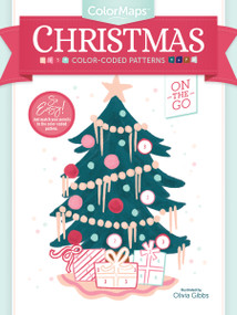 ColorMaps Christmas (Color-Coded Patterns Adult Coloring Book) by Olivia Gibbs, 9780764363047