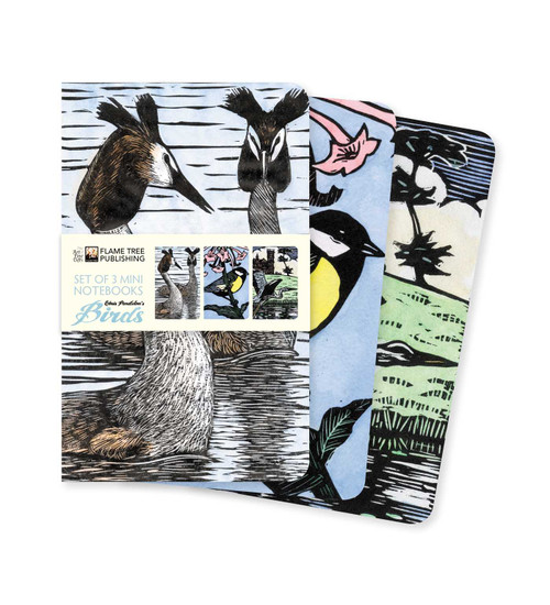Chris Pendleton Set of 3 Mini Notebooks by Flame Tree Studio, 9781839648502