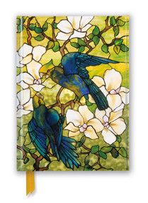 Louis Comfort Tiffany: Hibiscus and Parrots (Foiled Journal) by Flame Tree Studio, 9781839648526