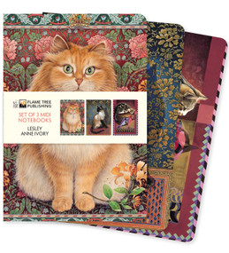 Lesley Anne Ivory Set of 3 Midi Notebooks by Flame Tree Studio, 9781839648632