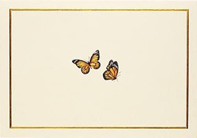 NOTE CARD MONARCH BUTTERFLIES by , 9781441339010