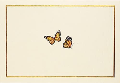 NOTE CARD MONARCH BUTTERFLIES by , 9781441339010