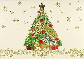 Festive Evergreen Deluxe Boxed Holiday Cards, 9781441337955