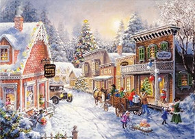 Country Village Deluxe Boxed Holiday Cards, 9781441339188