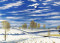 Winter Scene in Moonlight Deluxe Boxed Holiday Cards, 9781441339126