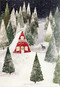 Snowy Evening Small Boxed Holiday Cards, 9781441339294