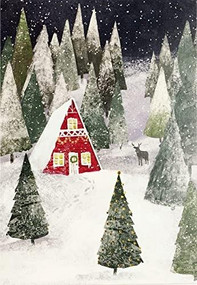 Snowy Evening Small Boxed Holiday Cards, 9781441339294
