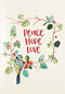 Bluebirds & Berries Small Boxed Holiday Cards, 9781441339324