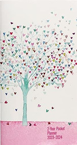 2023-24 Tree of Hearts 2-Year Pocket Planner, 9781441338532