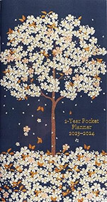 2023-24 Falling Blossoms 2-Year Pocket Planner, 9781441338556