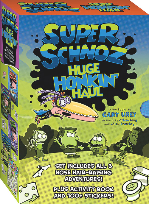 Super Schnoz Boxed Set #1-3 by Gary Urey, Ethan Long, Keith Frawley, 9780807599891