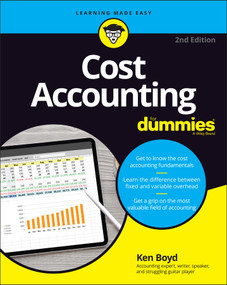 Cost Accounting For Dummies by Kenneth W. Boyd, 9781119856023
