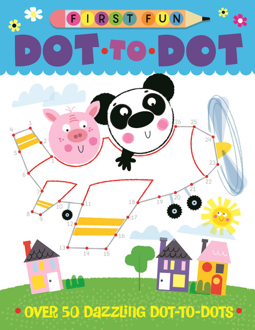 First Fun: Dot-to-Dot (Over 50 Dazzling Dot-to-Dots) by Edward Miller, 9781641241557