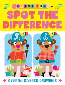 First Fun: Spot the Difference (Over 50 Diverse Drawings) by Edward Miller, 9781641241571