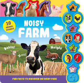 Noisy Farm (10 Button Soundbook) - 9781789053951 by IglooBooks, 9781789053951
