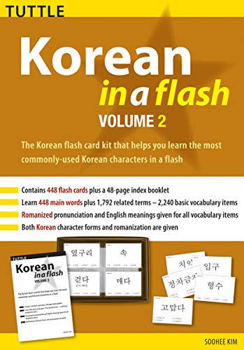 Korean in a Flash Kit Volume 2 by Soohee Kim, 9780804852951