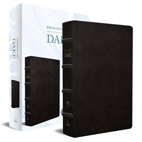 RVR 1960 Biblia de estudio Dake, tamaño grande, piel negra / Spanish RVR 1960 Dake Study Bible, Large Size, Black Leather by Reina Valera Revisada 1960, Finis J. Dake, 9781644733677