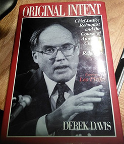 Original Intent by Derek Davis, 9780879756499