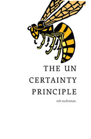 the uncertainty principle - 9780978342883 by rob mclennan, 9780978342883