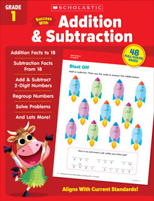 Scholastic Success with Addition & Subtraction Grade 1 Workbook by Scholastic Teaching Resources, 9781338798272