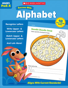 Scholastic Success with Alphabet Workbook by Scholastic Teaching Resources, 9781338798326