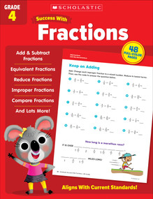 Scholastic Success with Fractions Grade 4 Workbook by Scholastic Teaching Resources, 9781338798364
