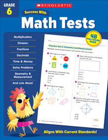 Scholastic Success with Math Tests Grade 6 Workbook by Scholastic Teaching Resources, 9781338798470