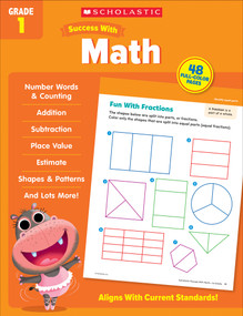 Scholastic Success with Math Grade 1 Workbook by Scholastic Teaching Resources, 9781338798487
