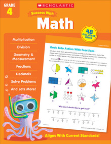 Scholastic Success with Math Grade 4 Workbook by Scholastic Teaching Resources, 9781338798524