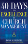 40 Days to Excellence in Church Management by Don Corder, Paul Louis Cole, 9781641238175